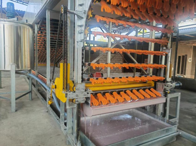 PVC手套浸胶生产线